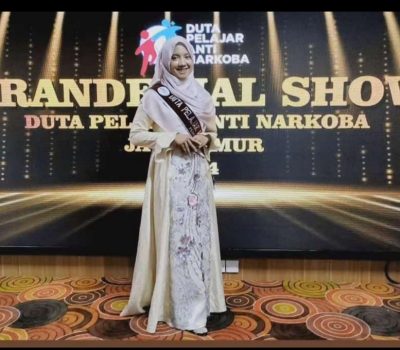 Amalia Mahmudah Finalis Duta Pelajar Anti Narkoba Jawa Timur 2024