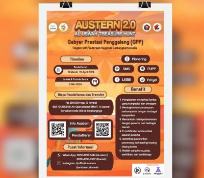 AUSTERN SMAIT Al Uswah Surabaya Ajang Kompetisi Siswa SMP Se Jawa