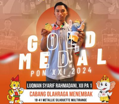 Luqman Syarif Raih Medali Emas Cabang Menembak PON XXI 2024