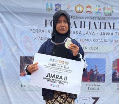 Alfiya Amalia Siswa SMPIT Al Uswah Raih Juara 2 Panahan FORDA II JATIM