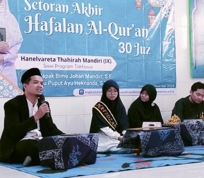 Hafidzah Ke-5 SMPIT Al Uswah Surabaya Hanalvareta Thahirah