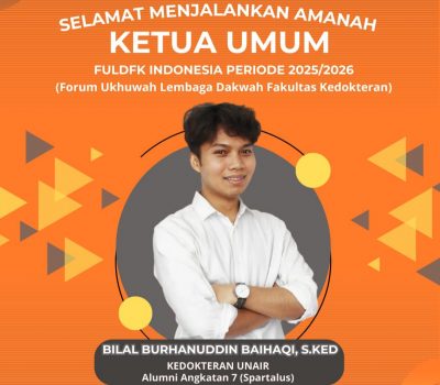 Alumni SMAIT Al Uswah Surabaya Terpilih sebagai Ketua Umum FULDFK se Indonesia