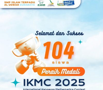 Sebanyak 104 Siswa SMPIT Al Uswah Surabaya Raih Medali di Ajang IKMC 2025