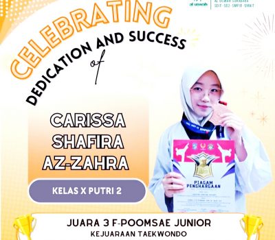 Carissa Shafira Raih Juara 3 di Kejuaraan Taekwondo Piala Walikota Surabaya 2025