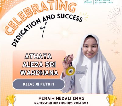Athaya Aleza Raih medali Emas di ajang Airlangga Youth Olympiad 2025