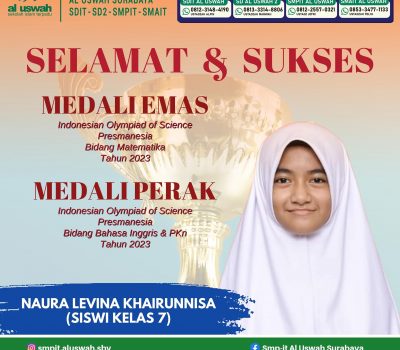 Siswi SMPIT Al Uswah Raih Emas Dan Perak Indonesian Olympiad Of Science