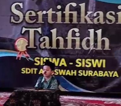 Sertifikasi Tahfidh ke 78 SDIT Al Uswah Surabaya