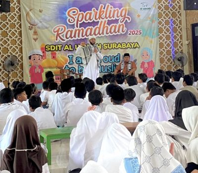 Syi’ar Islam dan Semangat Palestina Bergema di SDIT Al Uswah Surabaya