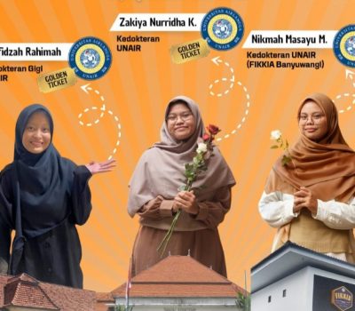 Kisah Perjuangan 3 Siswa SMAIT Al Uswah Surabaya Lolos Kedokteran UNAIR