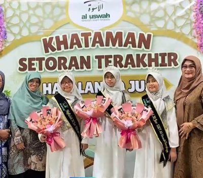 Program Tahfidz Takhosus SDIT Al Uswah Surabaya Berhasil Lahirkan 3 Hafidzah