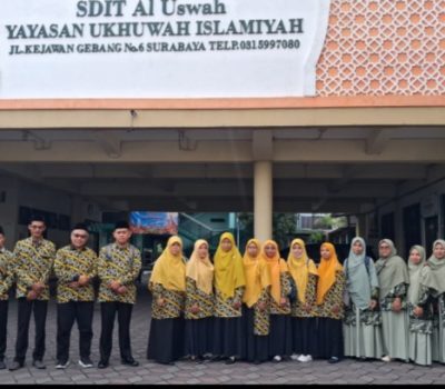 Tiga Sekolah Melakukan Studi Inspirasi Pembelajaran Al Qur’an di SDIT Al Uswah Surabaya