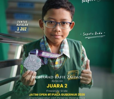 Mohamad Rafie Raih Juara 2 Kejuaraan Sepatu Roda Jatim Open I Piala Gubernur Jawa Timur 2026