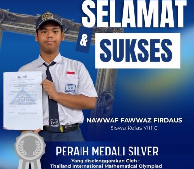 Nawwaf Fawwaz Raih Medali Perak di Thailand International Mathematical Olympiad 2026