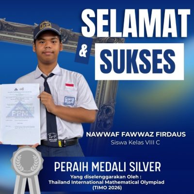 Nawwaf Fawwaz Raih Medali Perak di Thailand International Mathematical Olympiad 2026