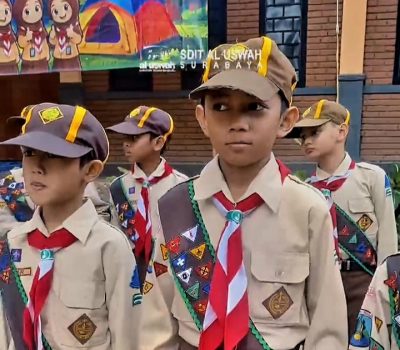 Fun Camp Murid kelas 3 SDIT Al Uswah Surabaya: Disiplin Berani dan Bertanggung Jawab