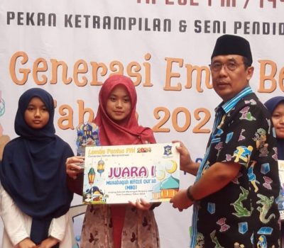 Siswi SMPIT Al Uswah Raih Juara Pekan Ketrampilan Dan Seni PAI