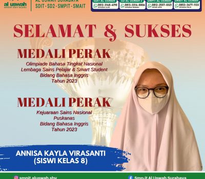 Annisa Raih Dua Perak Pada Lomba Bahasa Inggris Tingkat Nasional
