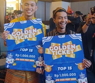 Ketua OSIS SMAIT Al Uswah Surabaya Raih Golden Ticket IPB OSIS Fest 2024