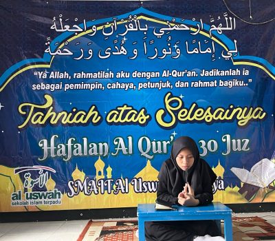 Karina Firdausi Nuzula Hafidzah ke 48 SMAIT Al Uswah Surabaya