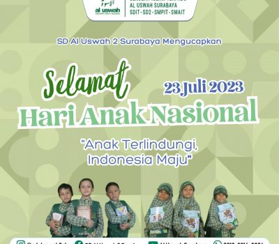 Memaknai Hari Anak Nasional 2023, Anak Terlindungi Indonesia Maju