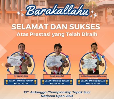 SMAIT Al Uswah Raih Medali Emas Dan Perunggu Di Kejurnas Tapak Suci