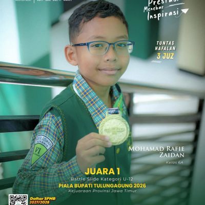 M Rafie Zaidan Juara 1 Sepatu Roda Battle Slide Kejurprov Piala Bupati Tulungagung 2026
