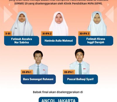 Enambelas siswa SIT Al Uswah Surabaya Lolos Ke Babak Final KMNR