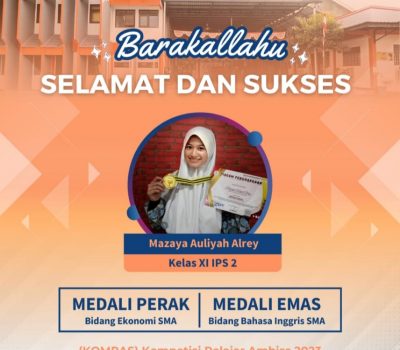 Mazaya Auliyah Raih Medali Emas Dan Perak Dalam Kompetisi Pelajar Ambiss