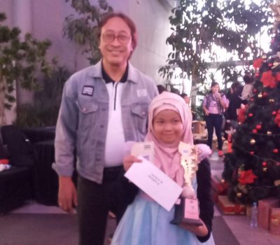 Anisa Haqqiyah Dari SDIT Al Uswah Juara Harapan 3 Solo Singing PCMS
