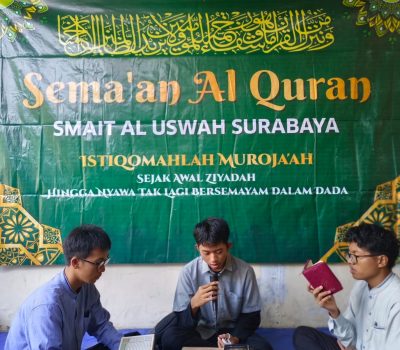 Untuk Perkuat Hafalan SMAIT Al Uswah Surabaya Rutin Adakan Sema’an Al Qur’an