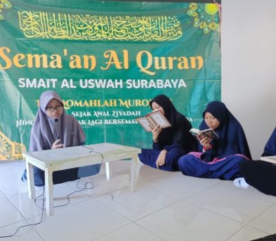 Kegiatan Sema’an Al Qur’an Program Takhasus SMAIT Al Uswah Surabaya