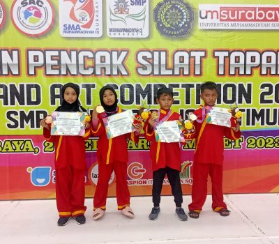 4 Siswa-Siswi Kelas 3 SD Al Uswah 2 Raih Juara Di Kejuaraan Tapak Suci Se Jawa Timur