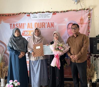 Inspiratif! Aura Cita Rohmani Tuntaskan Tasmi’ Bil Ghoib 30 Juz dengan Predikat Mumtaz
