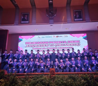 Pelepasan Siswa Kelas XII TELVENIA SMAIT Al Uswah Surabaya