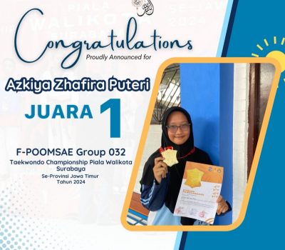 Dua Siswa SMPIT Al Uswah Raih Juara Taekwondo Piala Walikota
